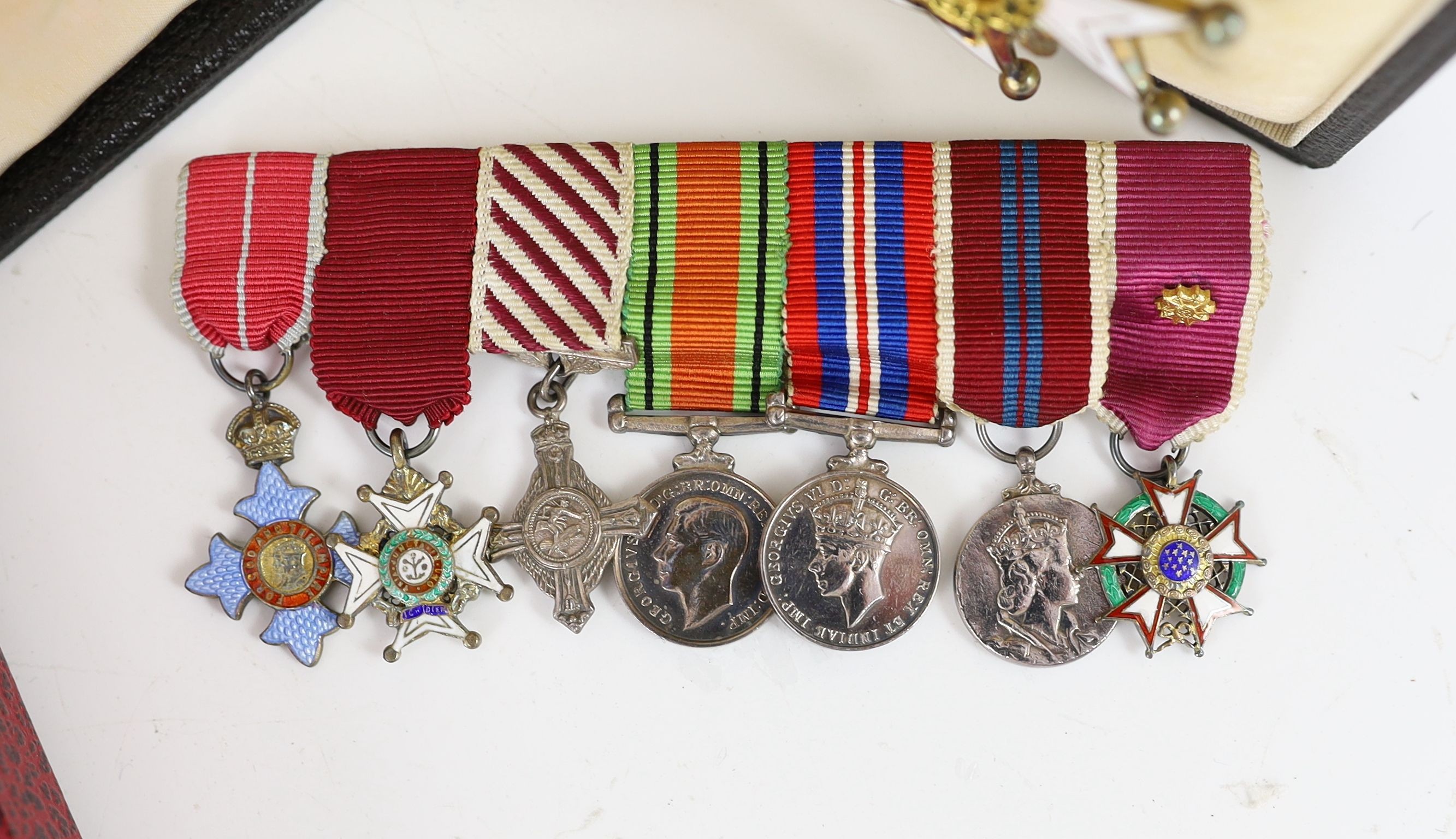 A K.B.E, C.B, A.F.C, WW2 group of seven medals to Air Marshal Sir John Darcy Baker-Carr, RAF, (1906-1998)